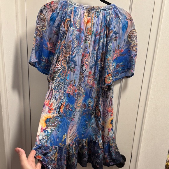 Virtuelle - Colorful Paisley bohemian Style Top or Mini Dress (18) - Picture 8 of 10